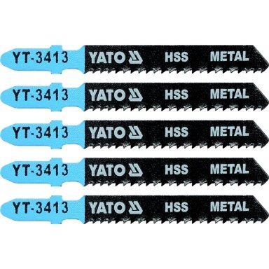 Pjūkliukai siaurapjūkliui metalui 5vnt, 12TPI Yato YT-3413