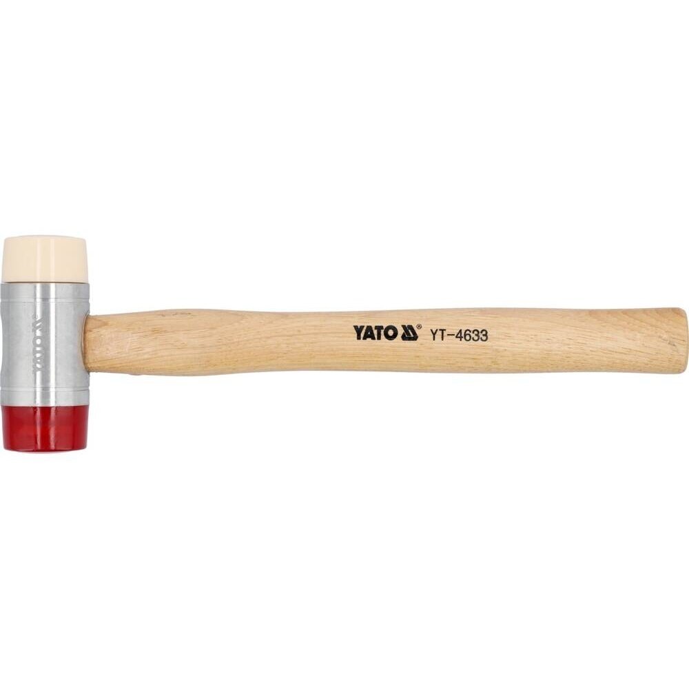 Plaktukas PU / nailonas Hickory rankena Ø 45 mm YT-4633 YATO Plaktukas PU / nailonas Hickory rankena Ø 45 mm YT-4633 YATO