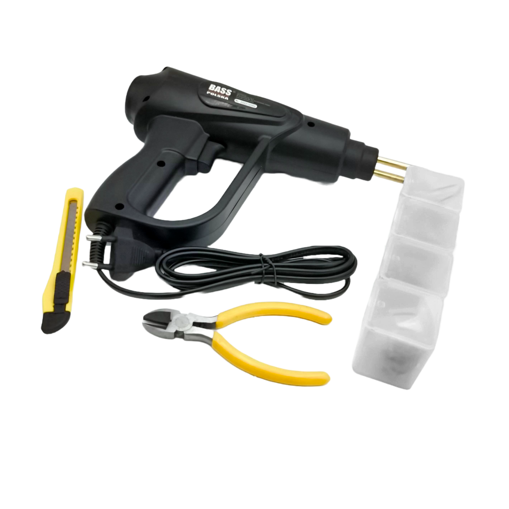 Plastiko remonto rinkinys su kabėm BP-4890 Plastiko remonto rinkinys su kabėm BP-4890