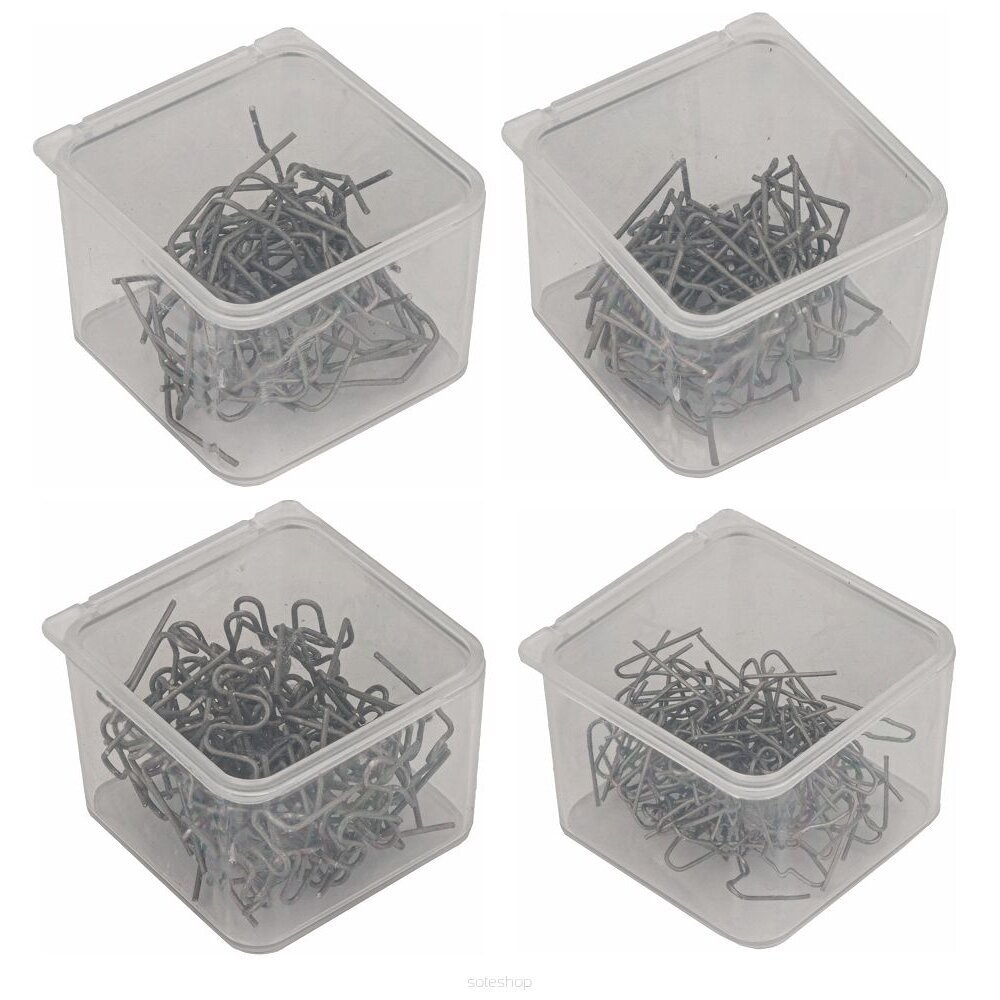 Plastiko suvirinimo aparatas 70W su priedais ir 200vnt kabių 8 Plastiko suvirinimo aparatas 70W su priedais ir 200vnt kabių 8