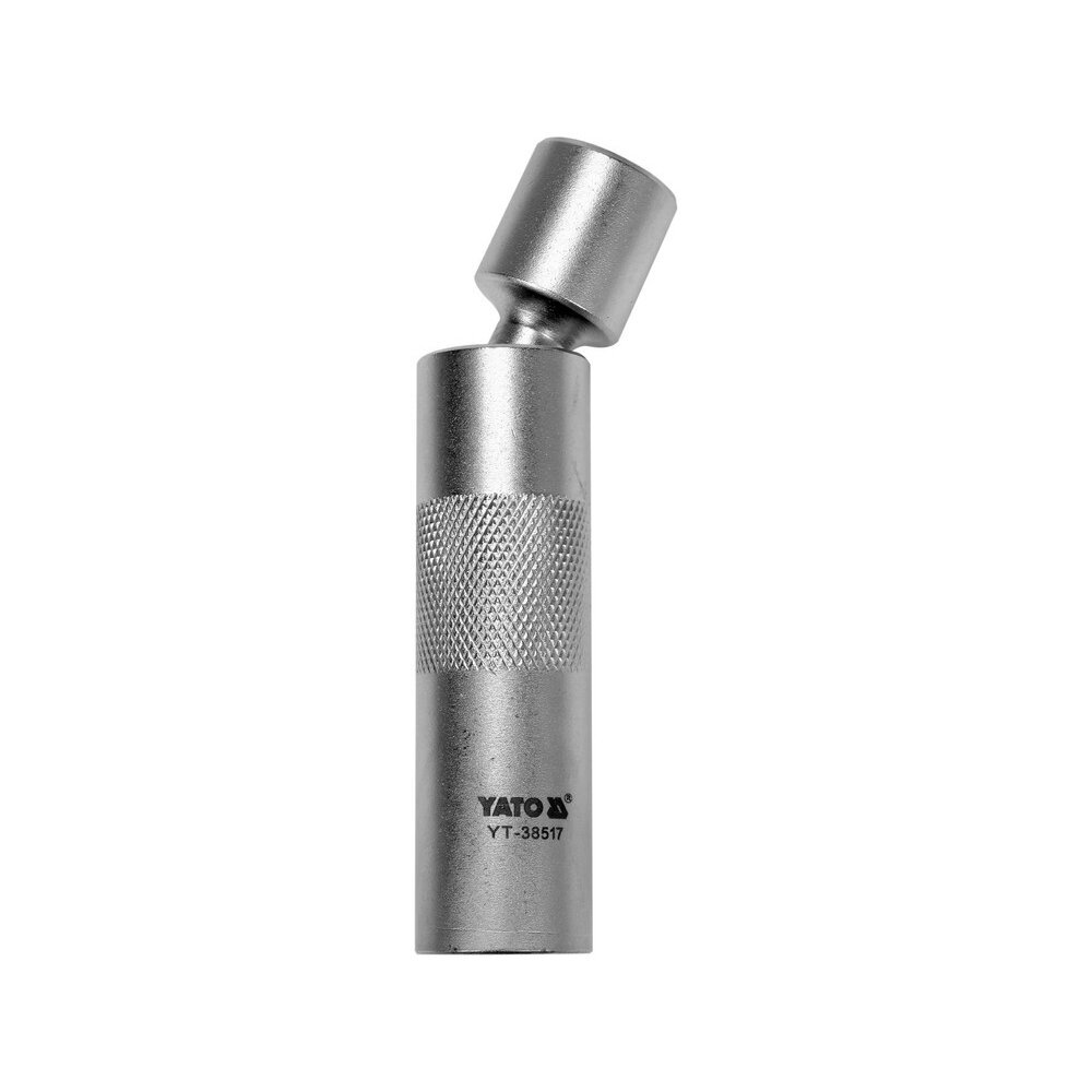 Plonasienė galvutė žvakėms 16 mm 3/8" su jungtimi 2 Plonasienė galvutė žvakėms 16 mm 3/8" su jungtimi 2