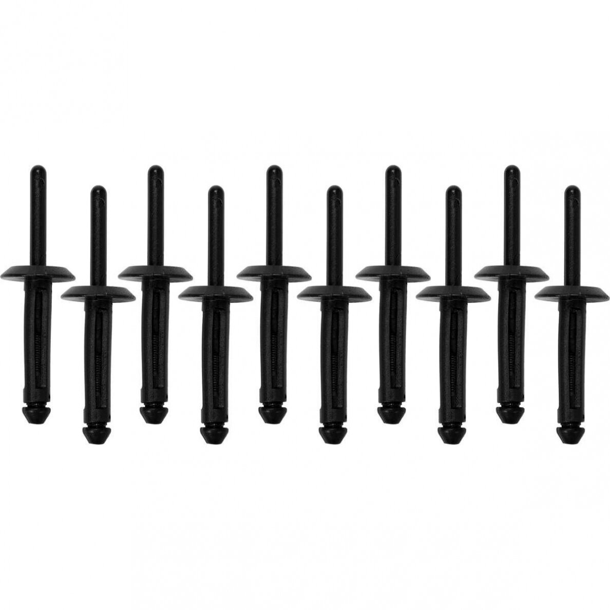 Plastikinės kniedės 5,0 x 17,2 mm 10 vnt. Plastikinės kniedės 5,0 x 17,2 mm 10 vnt.