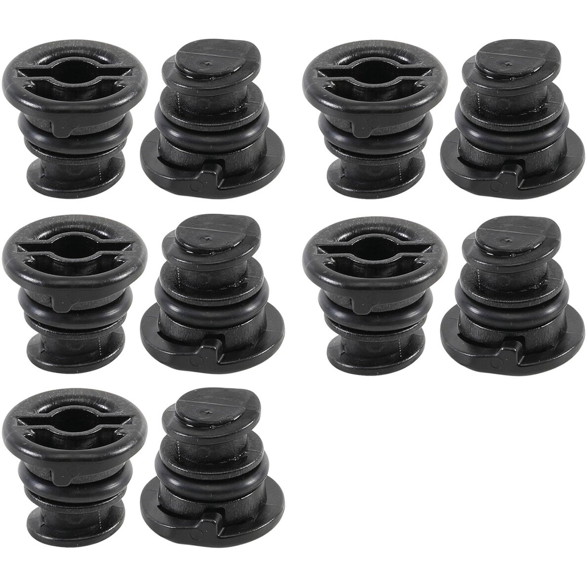 Plastikinių kamščių rinkinys alyvos ertmėms | VAG | 10 vnt. BGS