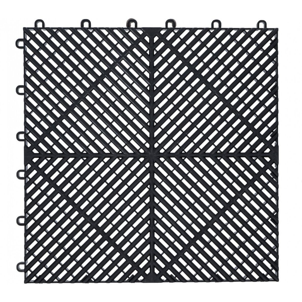 Plastikinių plytelių rinkinys | Paspaudimo sistema | 400 x 400 x 18 mm | 10 vnt. BGS 3