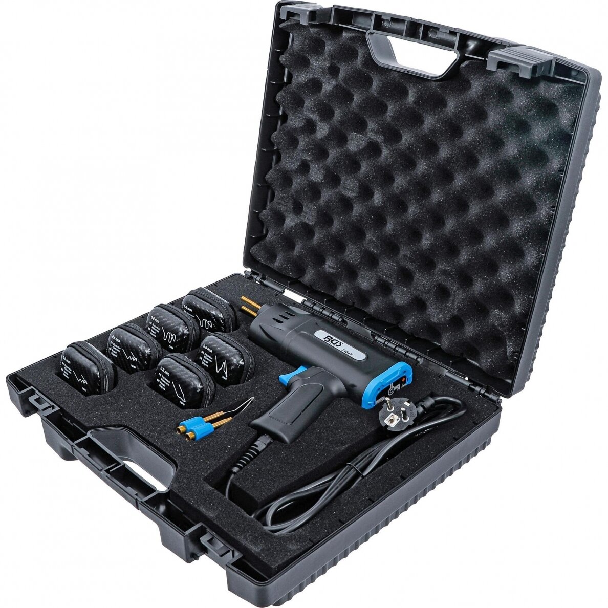 Plastiko remonto rinkinys 75W, 300 kabių, BGS-technic 74347 3 Plastiko remonto rinkinys 75W, 300 kabių, BGS-technic 74347 3