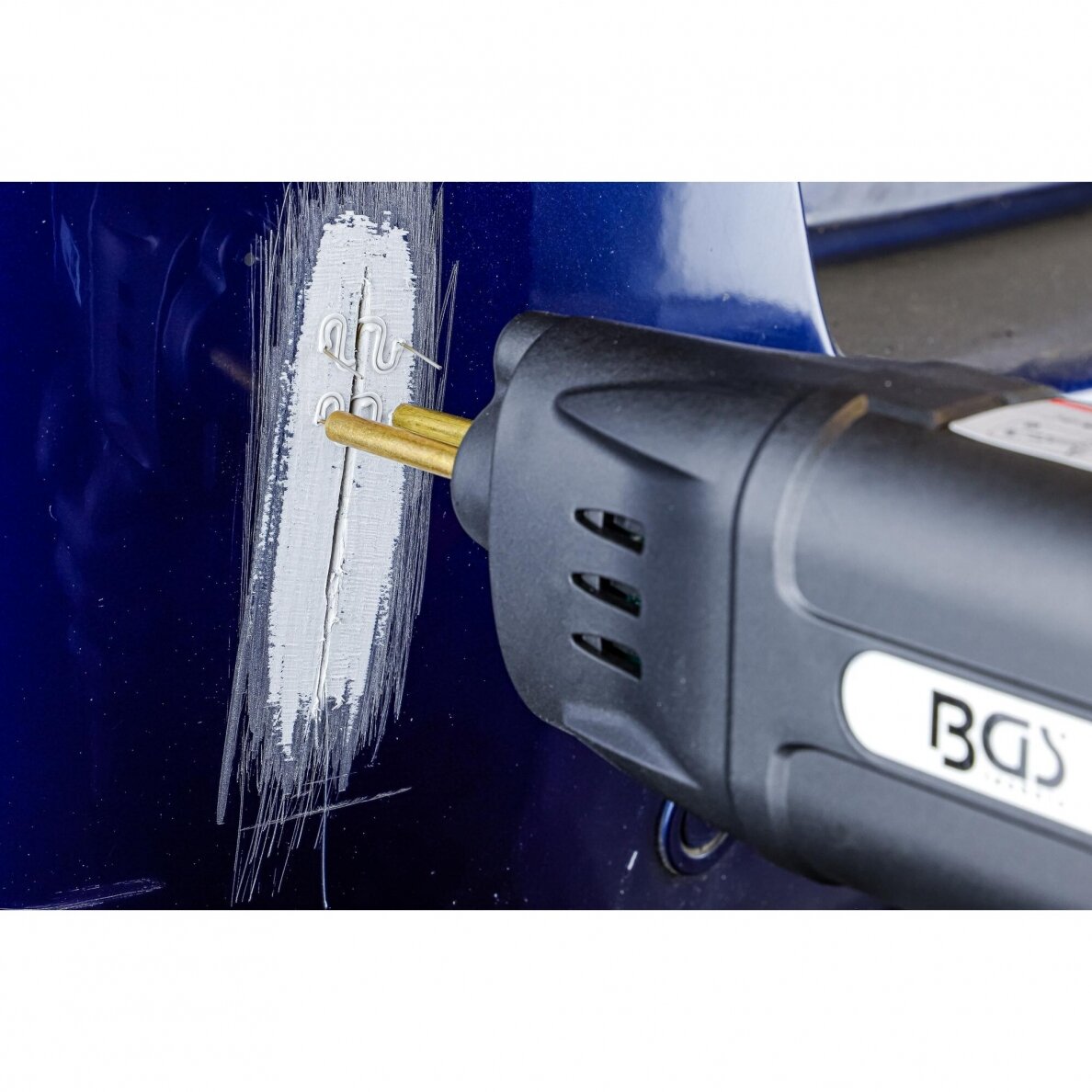 Plastiko remonto rinkinys 75W, 300 kabių, BGS-technic 74347 6 Plastiko remonto rinkinys 75W, 300 kabių, BGS-technic 74347 6