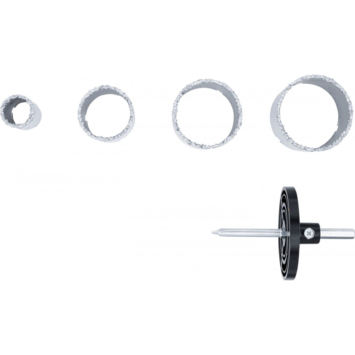 Plytelių gręžimo rinkinys | 33 - 73 mm | 6 vnt. BGS 2 Plytelių gręžimo rinkinys | 33 - 73 mm | 6 vnt. BGS 2