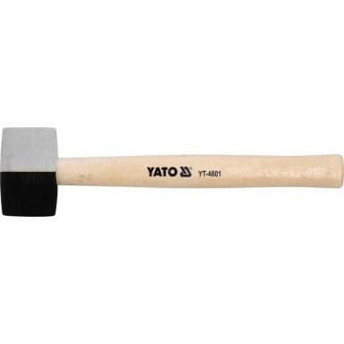 Plaktukas guminis baltas/juodas 340 g YT-4601 YATO Plaktukas guminis baltas/juodas 340 g YT-4601 YATO