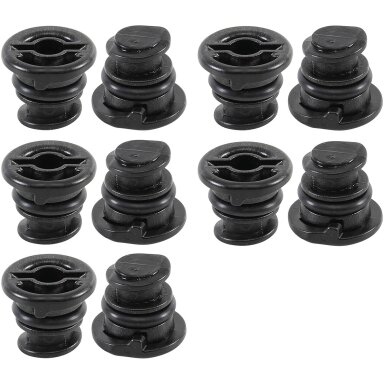 Plastikinių kamščių rinkinys alyvos ertmėms | VAG | 10 vnt. BGS