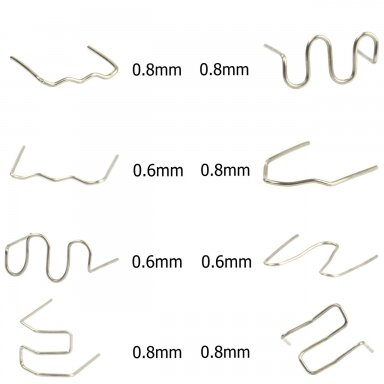 Plastiko remonto kabės 800 vnt. Plastiko remonto kabės 800 vnt.