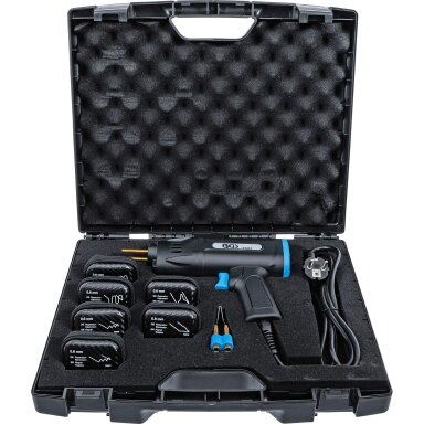 Plastiko remonto rinkinys 75W, 300 kabių, BGS-technic 74347 Plastiko remonto rinkinys 75W, 300 kabių, BGS-technic 74347