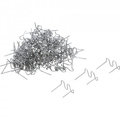 Plastiko suvirinimo kabės W-formos 0,6mm storio, 100vnt. Plastiko suvirinimo kabės W-formos 0,6mm storio, 100vnt.