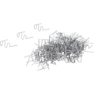 Plastiko suvirinimo kabės W-formos 0,6mm storio, 100vnt. Plastiko suvirinimo kabės W-formos 0,6mm storio, 100vnt.