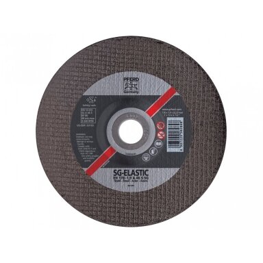 Pjovimo diskas EHT 125x1,0x22,23 A60 S SG (Plieno ir profilių) Pjovimo diskas EHT 125x1,0x22,23 A60 S SG (Plieno ir profilių)