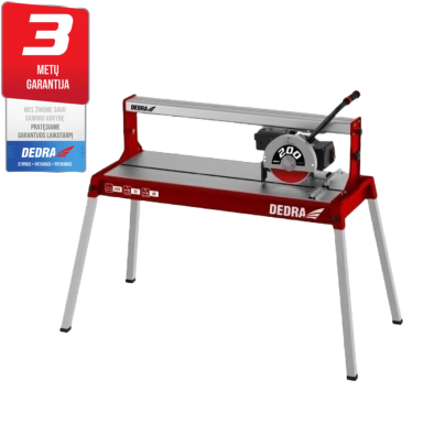 Plytelių pjovimo staklės DEDRA, 800W, 620mm Plytelių pjovimo staklės DEDRA, 800W, 620mm