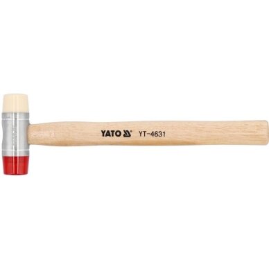 Plaktukas PU / nailonas Hickory rankena Ø 28 mm YT-4631 YATO