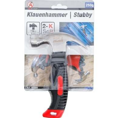 Plaktukas viniatraukis plienine rankena trumpas 250 g 91868 BGS Technik 7