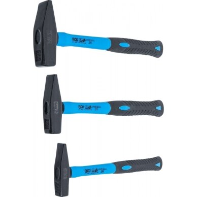 Plaktukų rinkinys Stiklo pluošto rankena DIN 1041 300 / 500 / 800 g 3 vnt. 3845 BGS Technik 2 Plaktukų rinkinys Stiklo pluošto rankena DIN 1041 300 / 500 / 800 g 3 vnt. 3845 BGS Technik 2