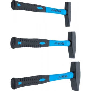 Plaktukų rinkinys Stiklo pluošto rankena DIN 1041 300 / 500 / 800 g 3 vnt. 3845 BGS Technik 3 Plaktukų rinkinys Stiklo pluošto rankena DIN 1041 300 / 500 / 800 g 3 vnt. 3845 BGS Technik 3