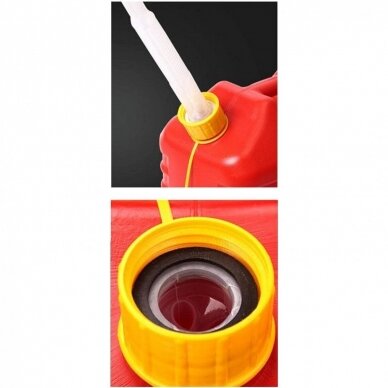 Plastikinis kanistras degalams 5L 1 Plastikinis kanistras degalams 5L 1