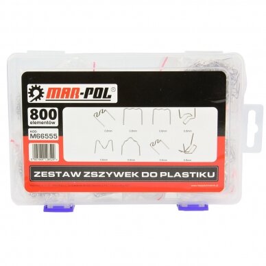 Plastiko remonto kabės 800 vnt. 11 Plastiko remonto kabės 800 vnt. 11