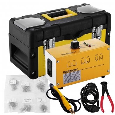 Plastiko remonto prietaisas/sistema +600vnt. kniedžių Essen Tools Plastiko remonto prietaisas/sistema +600vnt. kniedžių Essen Tools