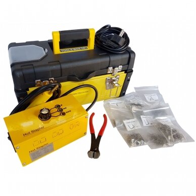 Plastiko remonto prietaisas/sistema +600vnt. kniedžių Essen Tools 4 Plastiko remonto prietaisas/sistema +600vnt. kniedžių Essen Tools 4