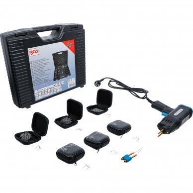 Plastiko remonto rinkinys 75W, 300 kabių, BGS-technic 74347 Plastiko remonto rinkinys 75W, 300 kabių, BGS-technic 74347
