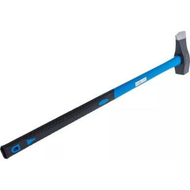 Pleištinis skaldymo kirvis su stiklo pluošto rankena 3000 g 3834 BGS Technik 2