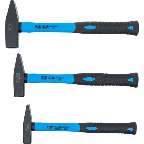 Plaktukų rinkinys Stiklo pluošto rankena DIN 1041 300 / 500 / 800 g 3 vnt. 3845 BGS Technik 4 Plaktukų rinkinys Stiklo pluošto rankena DIN 1041 300 / 500 / 800 g 3 vnt. 3845 BGS Technik 4