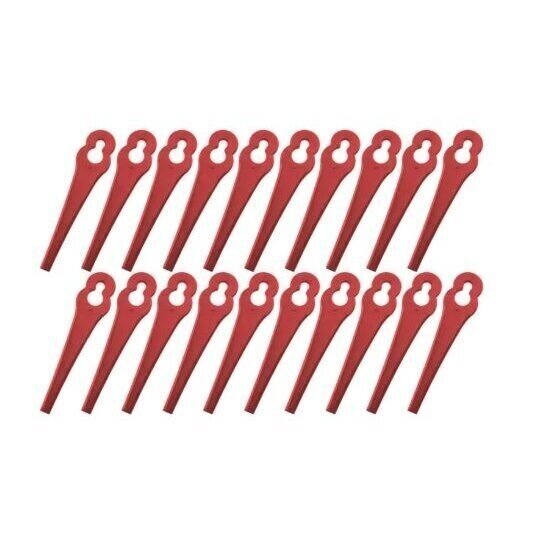 Plastikiniai trimerio peiliai DEDRA DED69902, 20vnt. Plastikiniai trimerio peiliai DEDRA DED69902, 20vnt.