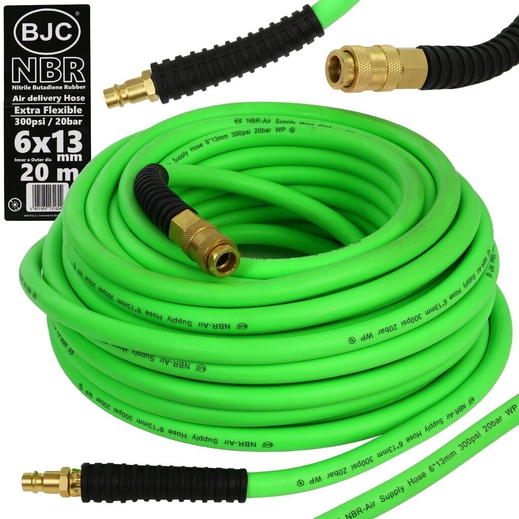 Pneumatinė žarna 6x13mm, 20m, 20Bar NBR, BJC M82080 Pneumatinė žarna 6x13mm, 20m, 20Bar NBR, BJC M82080