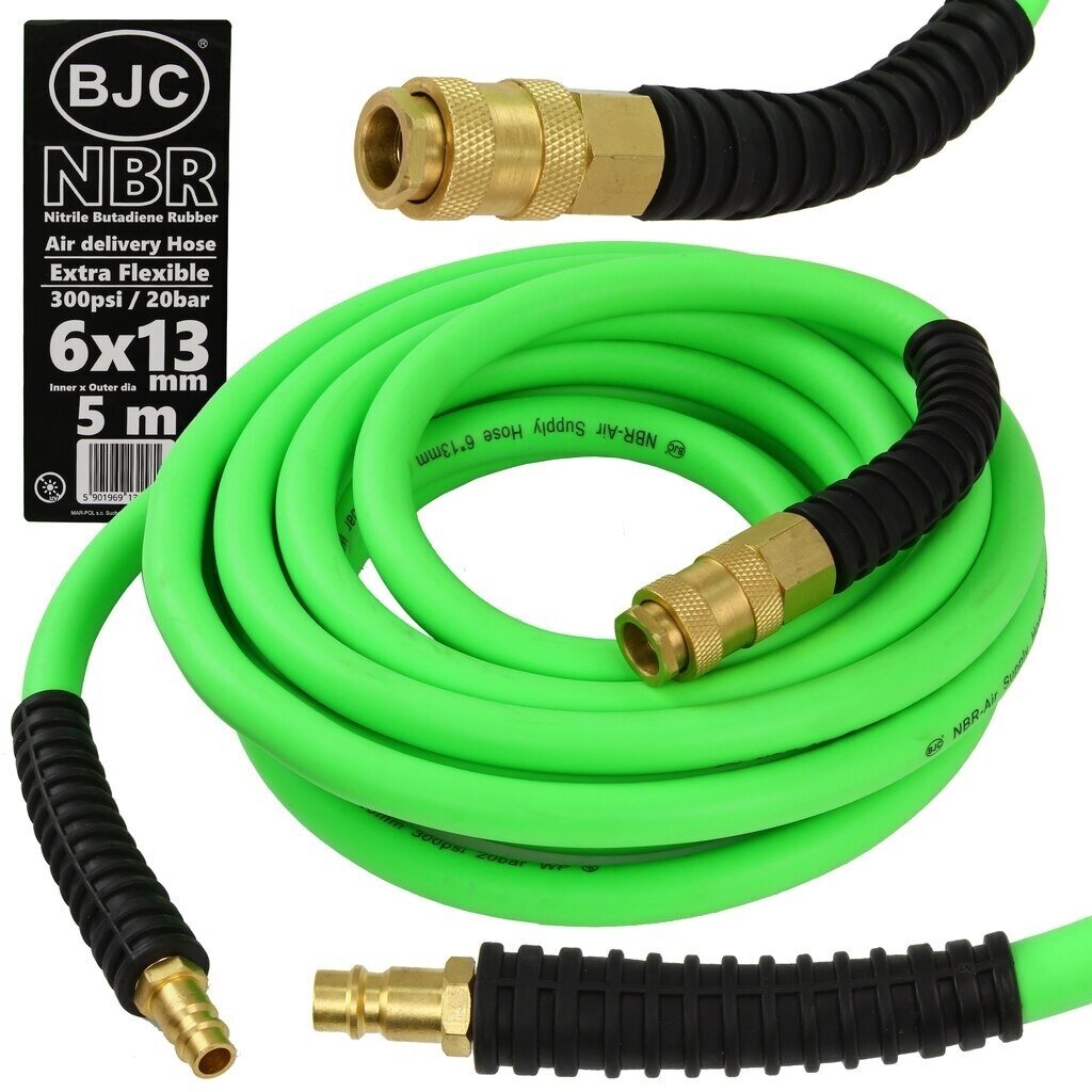 Pneumatinė žarna 6x13mm, 5m, 20Bar NBR, M82077 Pneumatinė žarna 6x13mm, 5m, 20Bar NBR, M82077