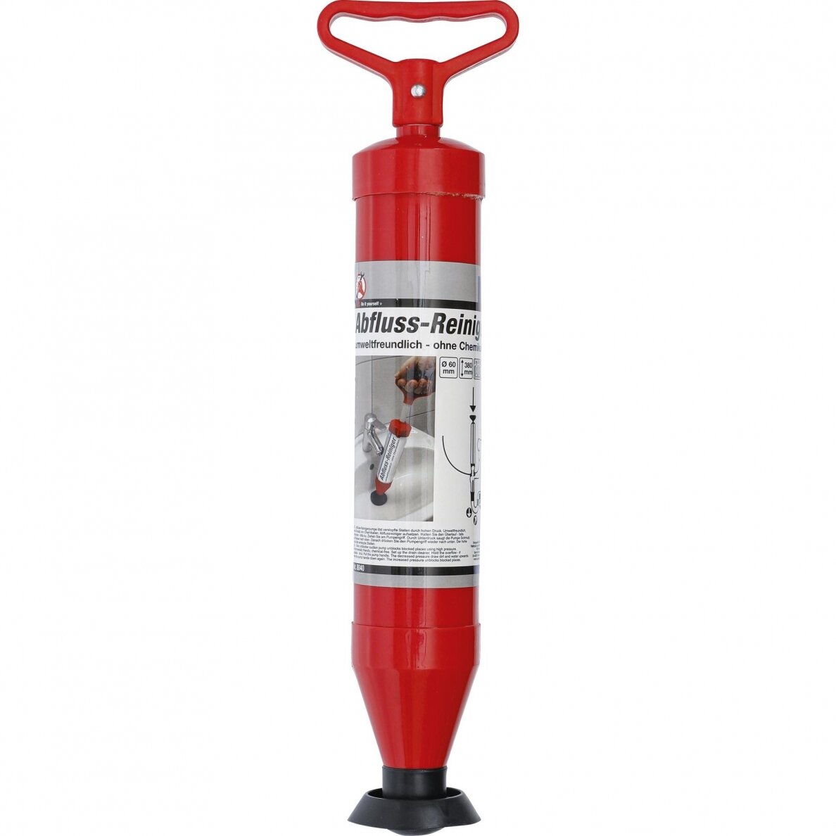 Pneumatinis stūmoklis kriauklės valiklis Ø60mm 380mm 1 Pneumatinis stūmoklis kriauklės valiklis Ø60mm 380mm 1