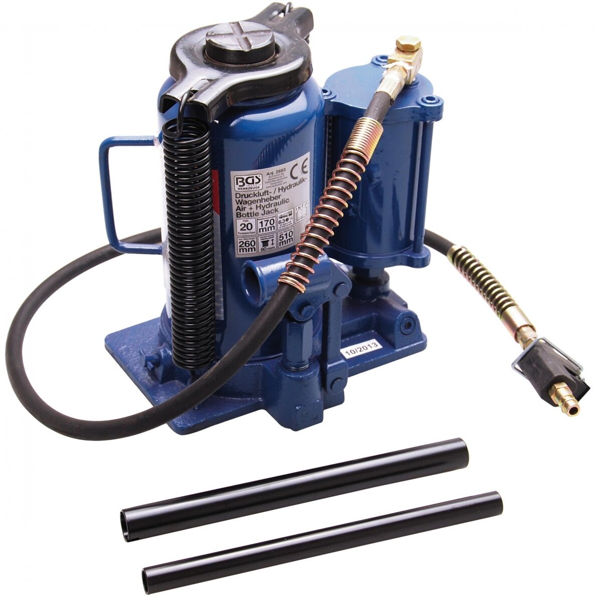 Pneumo hidraulinis domkratas 20T BGS 2883 Pneumo hidraulinis domkratas 20T BGS 2883