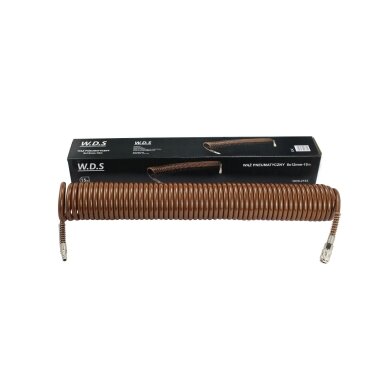 Pneumatinė spiralinė žarna Kraftdele WDS2152 8x12mm 15m Pneumatinė spiralinė žarna Kraftdele WDS2152 8x12mm 15m