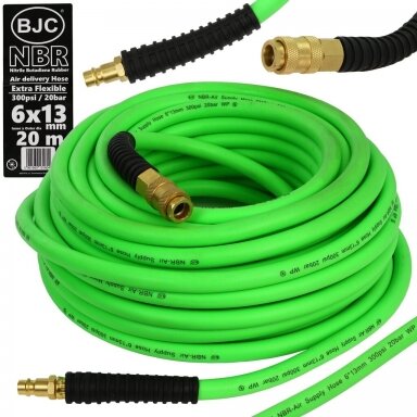 Pneumatinė žarna 6x13mm, 20m, 20Bar NBR, BJC M82080 Pneumatinė žarna 6x13mm, 20m, 20Bar NBR, BJC M82080