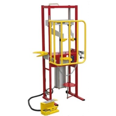 Pneumatinis amortizatorių spyruoklių suspaudimo įrenginys, dvigubas cilindras, su apsauginiu užraktu 2000kg Essen Tools SP2T Pneumatinis amortizatorių spyruoklių suspaudimo įrenginys, dvigubas cilindras, su apsauginiu užraktu 2000kg Essen Tools SP2T
