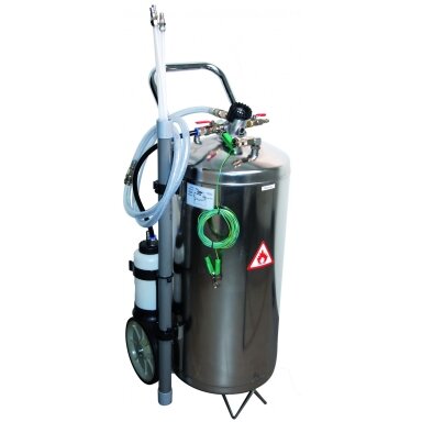 Pneumatinis kuro nuleidimo įrenginys 40L BGS technic Pneumatinis kuro nuleidimo įrenginys 40L BGS technic