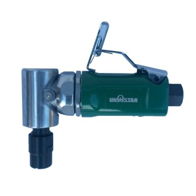 Pneumatinis šlifuoklis kampinis mažas - mini 90°, 108 mm ilgio Pneumatinis šlifuoklis kampinis mažas - mini 90°, 108 mm ilgio