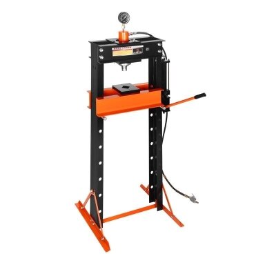 Pneumo-hidraulinis presas 30T Kraft&Dele KD5876 su manometru Pneumo-hidraulinis presas 30T Kraft&Dele KD5876 su manometru