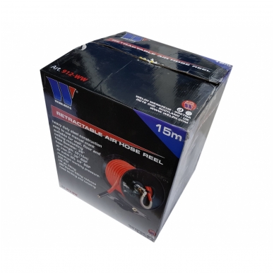 Pneumatinė žarna su rite, guma+ (HYBRID) 15m + 60cm 8