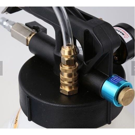 Pneumatinis tepalo užpylimo ir išsiurbimo įrenginys su ATF adapteriais | 6 L | 15 vnt.  FD6L 2