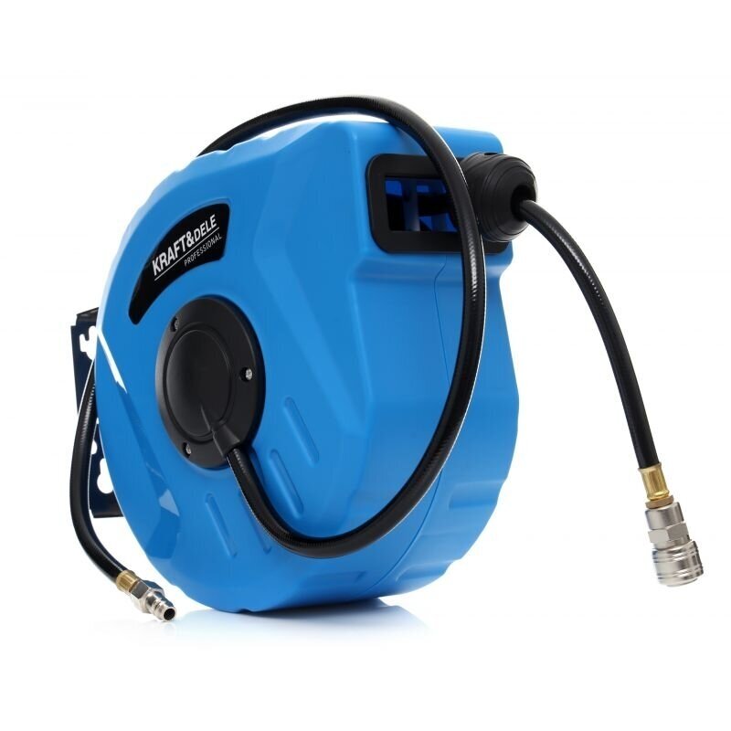 Pneumatinė žarna 10m + 2m su automatine rite Kraftdele KD1460 1 Pneumatinė žarna 10m + 2m su automatine rite Kraftdele KD1460 1