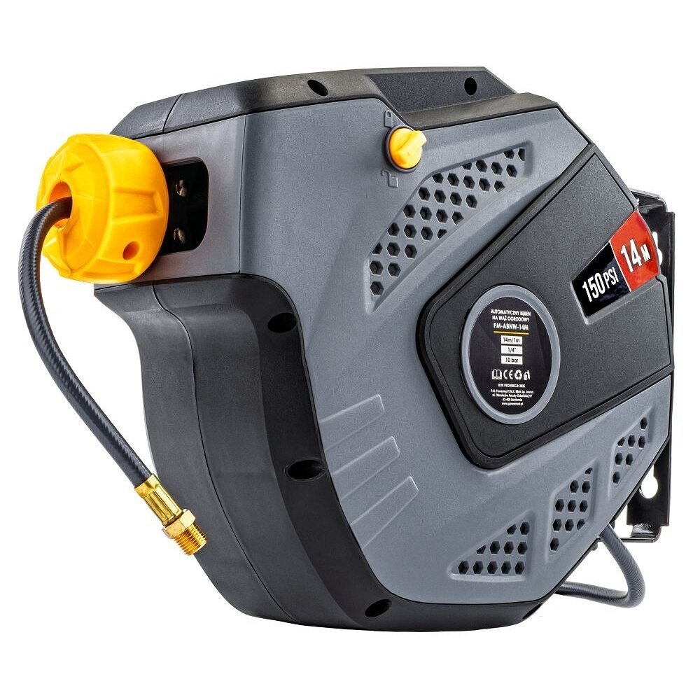 Powermat automatinė kompresoriaus žarna 14 m 1/4" 11 Powermat automatinė kompresoriaus žarna 14 m 1/4" 11