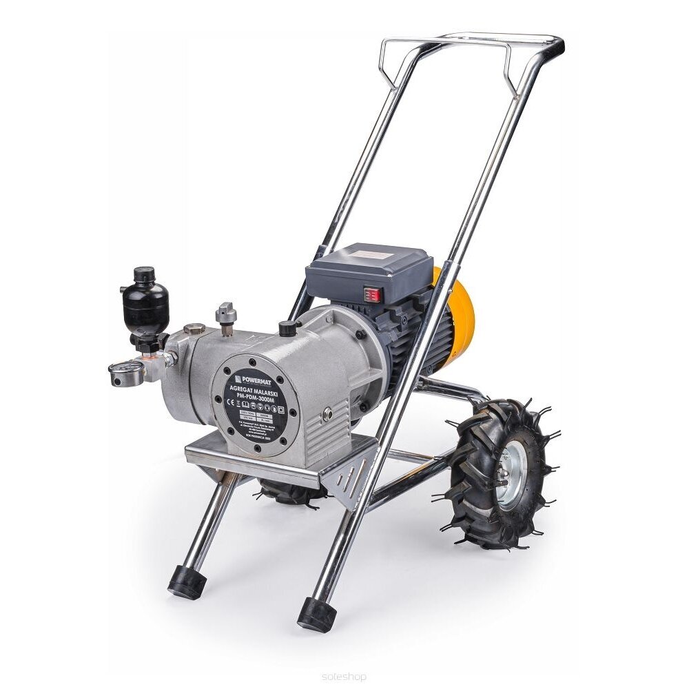 Powermat PM-PDM-3000M beoris dažymo aparatas, 3000W, 8,0 l/min, 250bar 4 Powermat PM-PDM-3000M beoris dažymo aparatas, 3000W, 8,0 l/min, 250bar 4