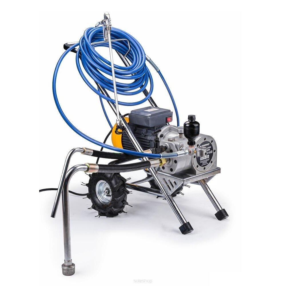 Powermat PM-PDM-3000M beoris dažymo aparatas, 3000W, 8,0 l/min, 250bar Powermat PM-PDM-3000M beoris dažymo aparatas, 3000W, 8,0 l/min, 250bar