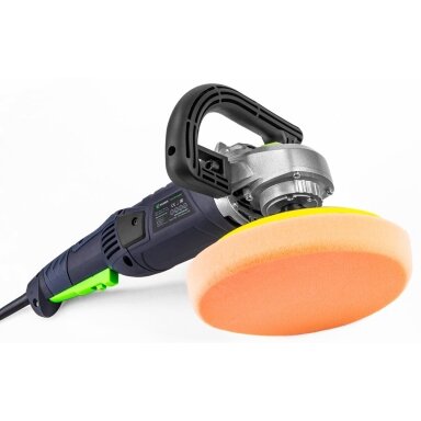 Poliravimo mašinėlė 180mm 2,4kW su priedais WUBER W21003 Poliravimo mašinėlė 180mm 2,4kW su priedais WUBER W21003
