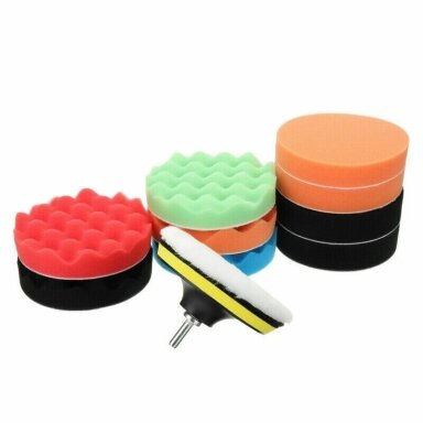 Poliravimo padų rinkinys Ø125m 12vnt. Essen Tools BK1004