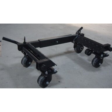 Pozicionavimo vežimėlis 2x800kg 300mm padangoms 1600kg  2vnt.